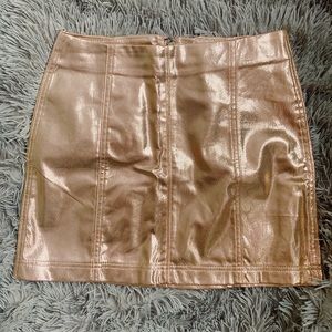 Metallic Mod Skirt